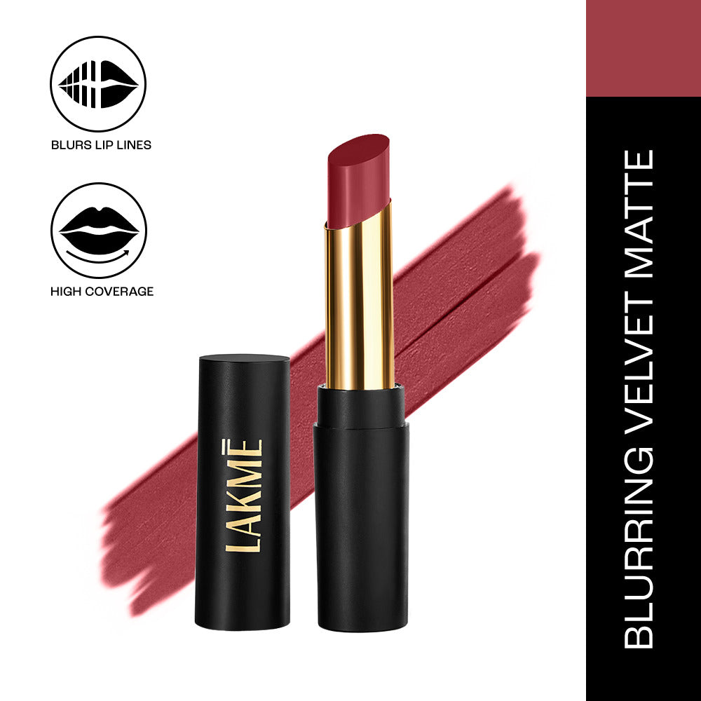Lakme Absolute Matte Lipcolor Pink Passion Review | Price, Claims